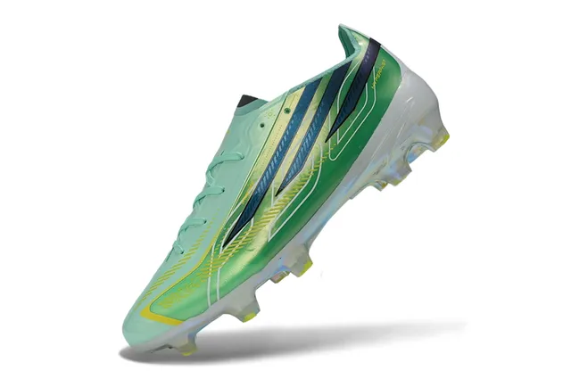 Adidas X Speedportal أخضر نعناع متلألئ أرض صلبة أحذية كرة القدم 12