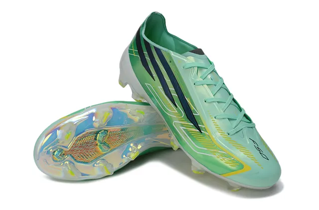 Adidas X Speedportal أخضر نعناع متلألئ أرض صلبة أحذية كرة القدم 13