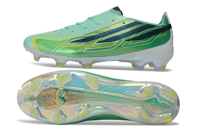 Adidas X Speedportal أخضر نعناع متلألئ أرض صلبة أحذية كرة القدم 16