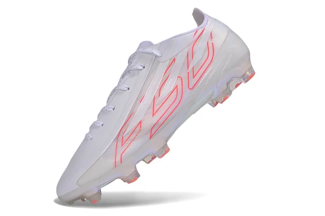 Adidas X Speedportal Translúcido Blanco Rojo Zapatillas de fútbol para terreno firme 3