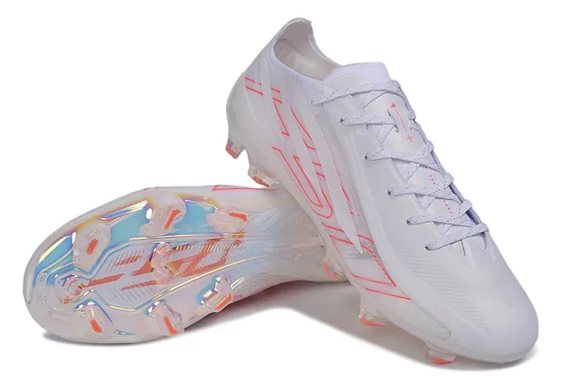Adidas X Speedportal Translúcido Blanco Rojo Zapatillas de fútbol para terreno firme 4