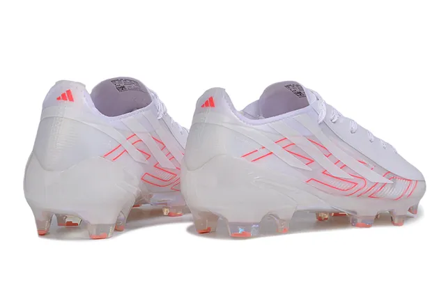 Adidas X Speedportal Translúcido Blanco Rojo Zapatillas de fútbol para terreno firme 5