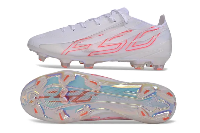 Adidas X Speedportal Translúcido Blanco Rojo Zapatillas de fútbol para terreno firme 6
