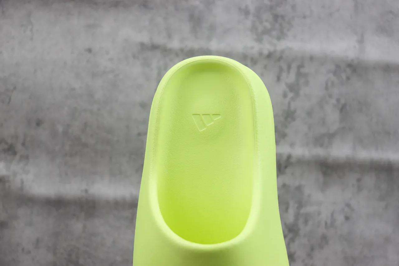 Adidas Yeezy Slide Neon Lime Green Slipper 3