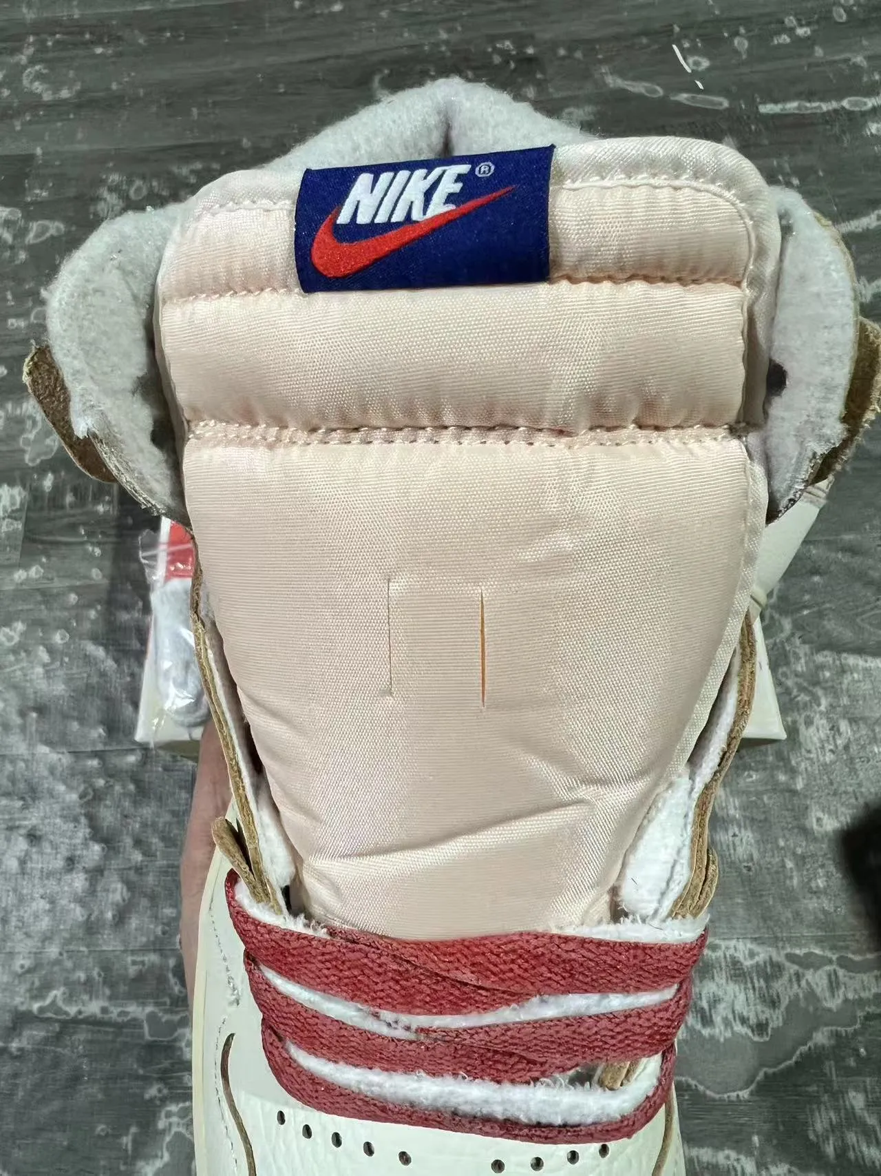 Air Jordan 1 High Off-White Red Sole Basketball Shoes 5