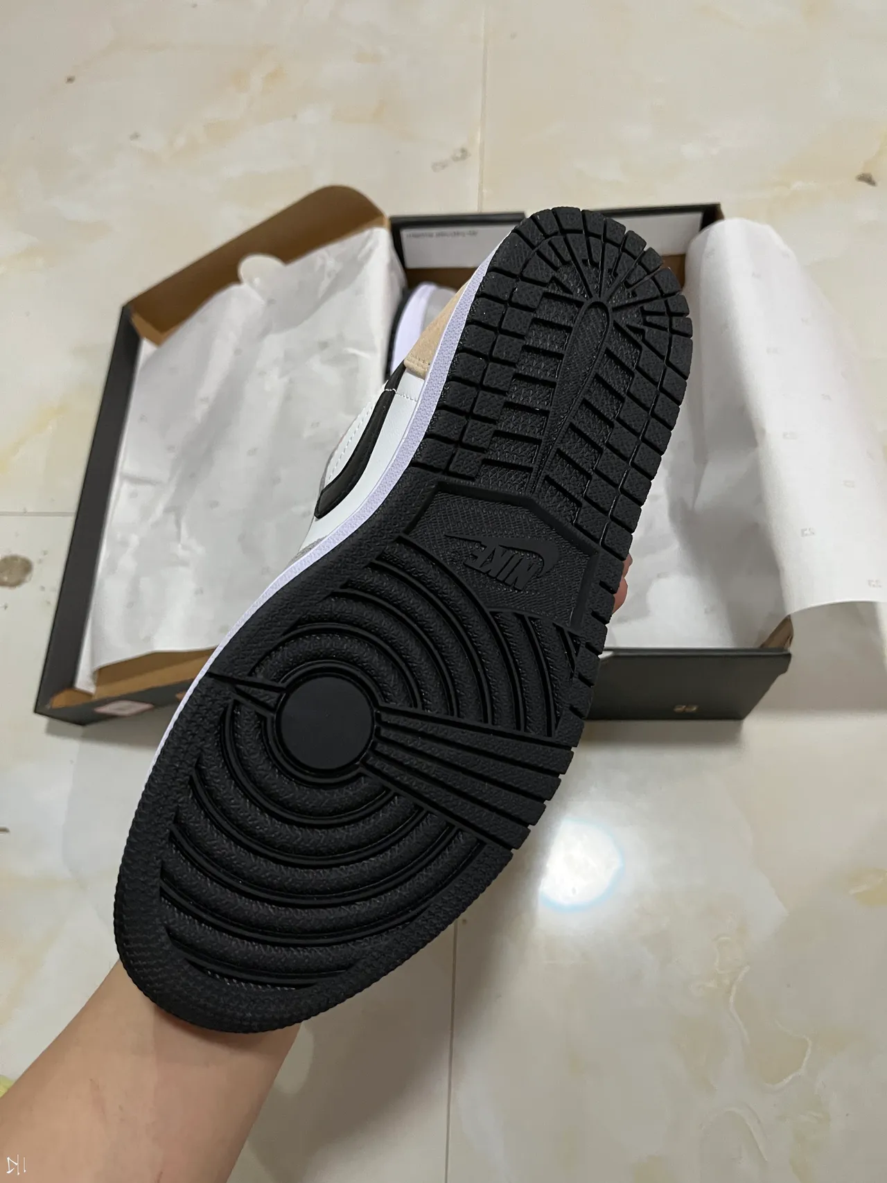Air Jordan 1 Low Multi-Color Suede and Leather Lifestyle Sneakers 5