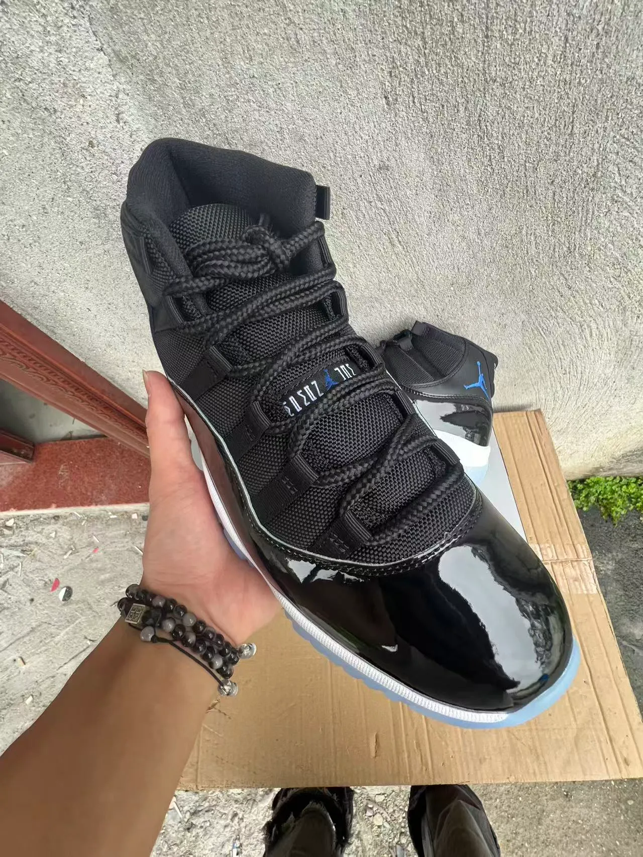 Tênis de basquete Air Jordan 11 Black Concord 2