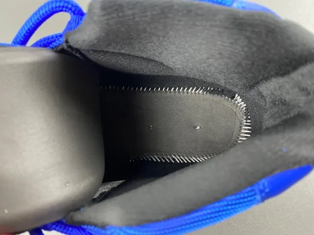 Air Jordan 11 Royal Blue and Black Patent Leather Basketball Shoes 7