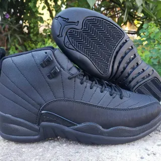 Air Jordan 12 All-Black Zapatos de Baloncesto