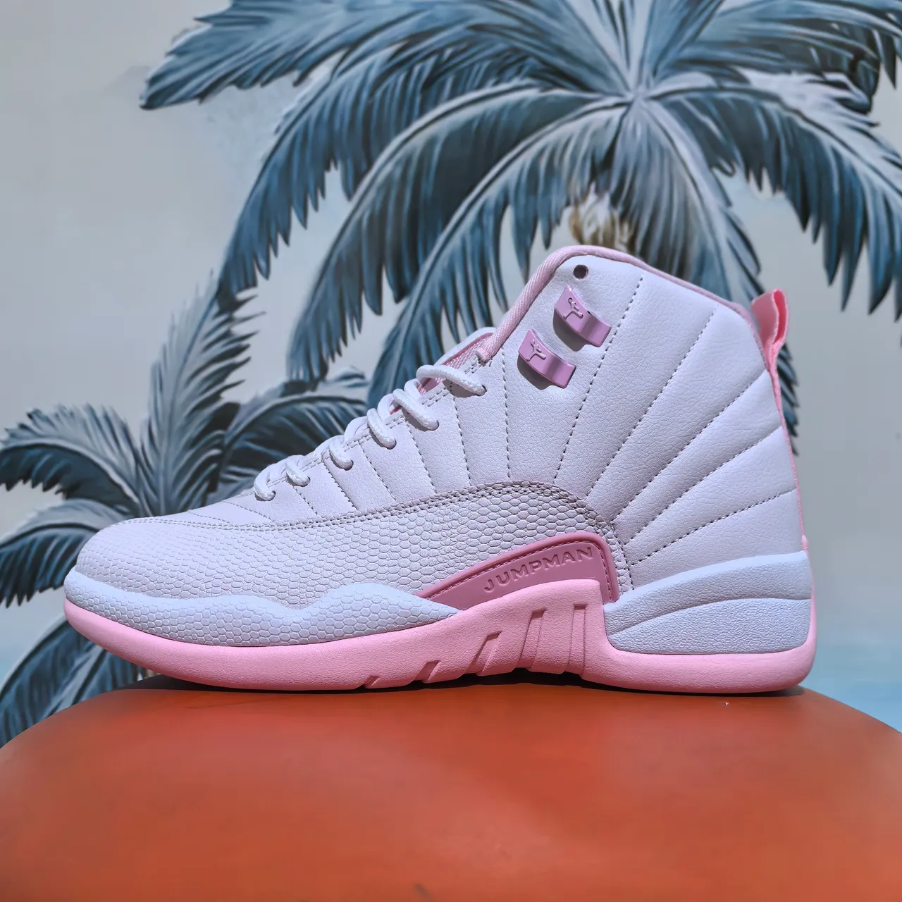 Tênis de basquete Air Jordan 12 pele de cobra branco e roxo 21
