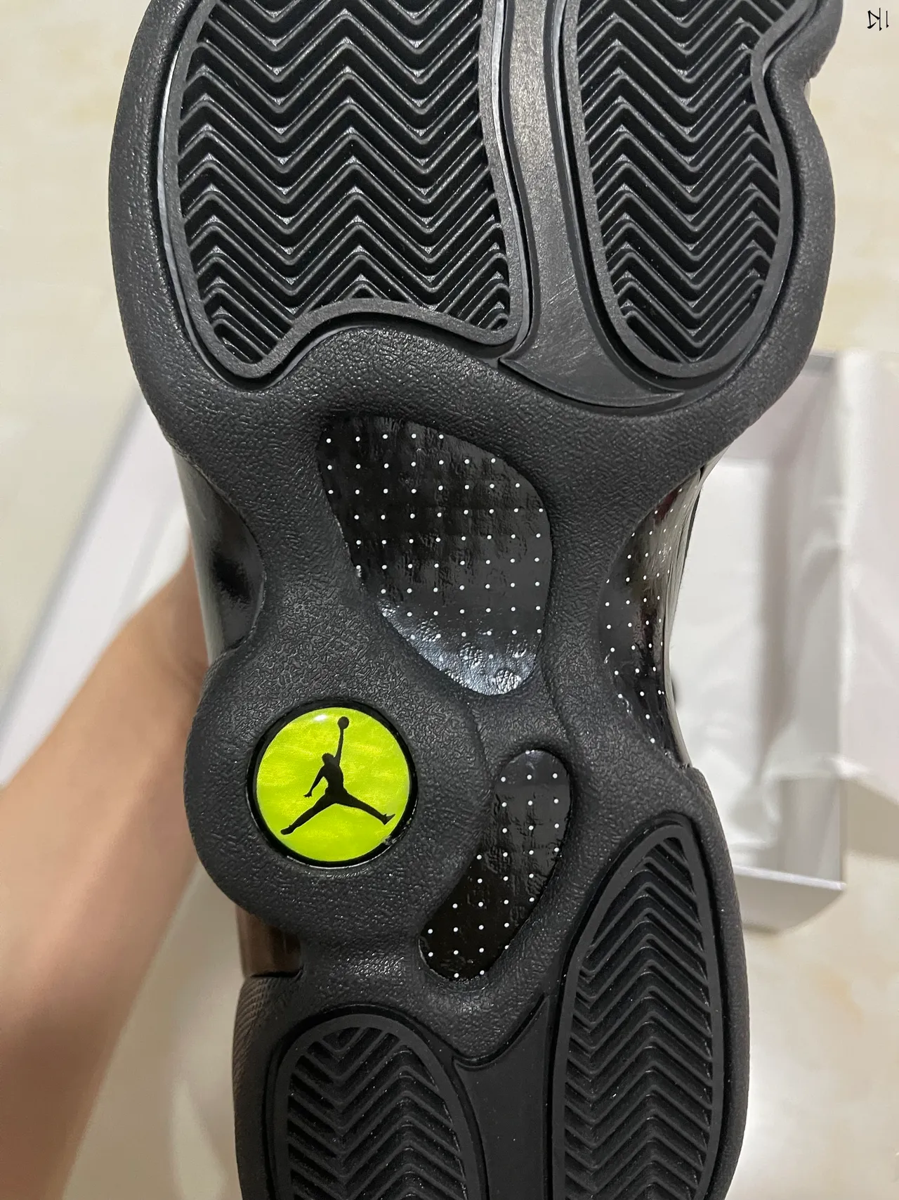 Air Jordan 13 Black Monochrome Basketball Shoes 7