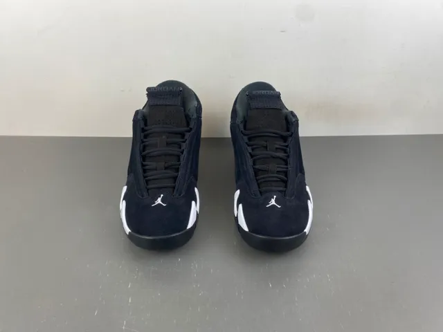 Air Jordan 14 Black White Basketball Shoes 11