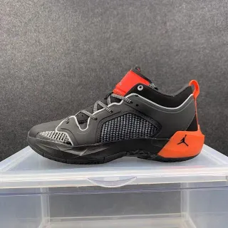 Air Jordan 37 Black Orange Mesh Basketball Shoes