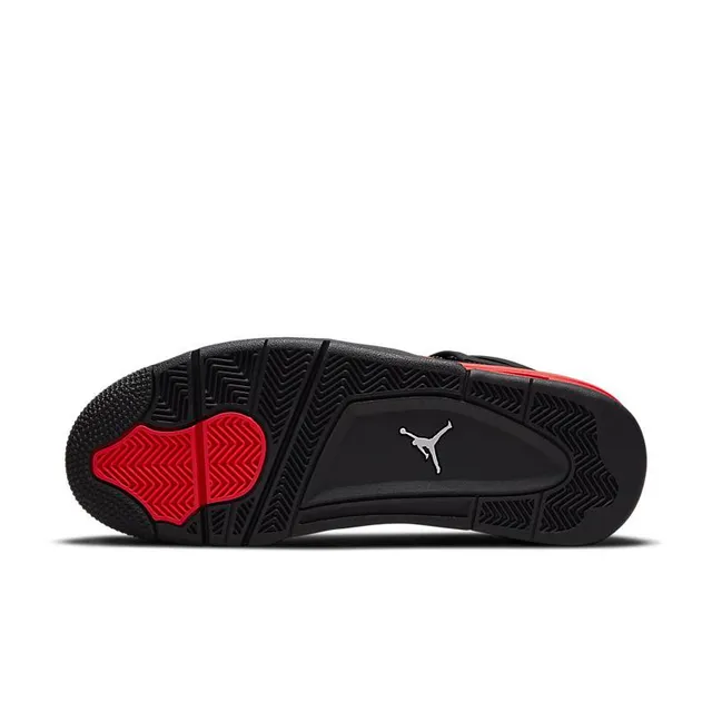 Chaussures de basketball Air Jordan 4 noir et rouge universitaire 6