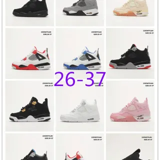 Air Jordan 4 Black Lifestyle Sneakers