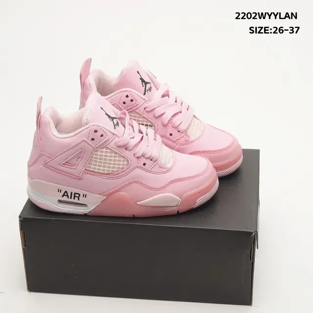 Air Jordan 4 Baskets lifestyle noires 3