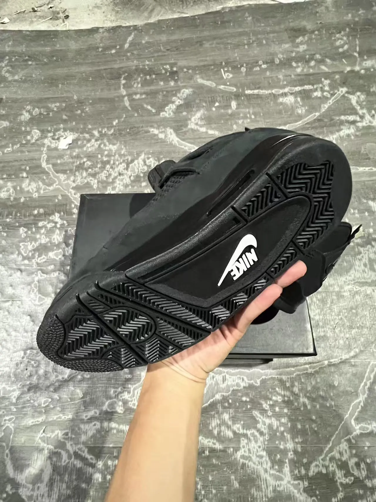 Air Jordan 4 Monochrome Black zapatillas de baloncesto 4