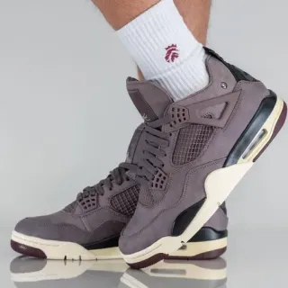 Air Jordan 4 哑光棕麂皮篮球鞋