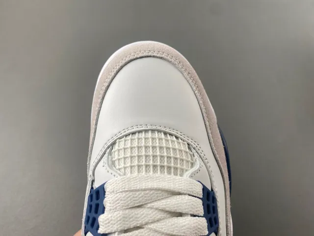 Air Jordan 4 White Navy Gum Basketball Shoes 5