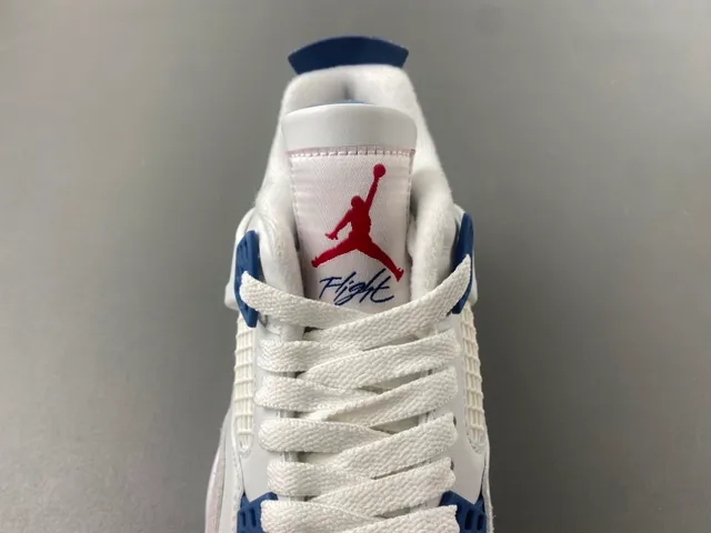 Air Jordan 4 White Navy Gum Basketball Shoes 6