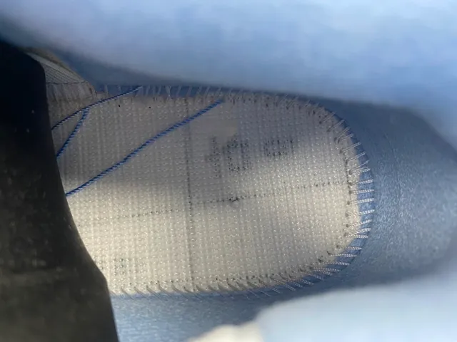 Zapatillas de baloncesto Air Jordan 4 blanco y azul polvo 8