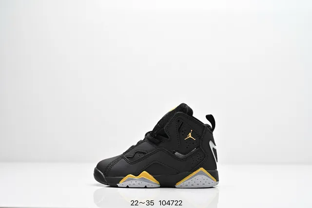 Air Jordan 7 Black Blue Neon Lime Basketball Shoes 6
