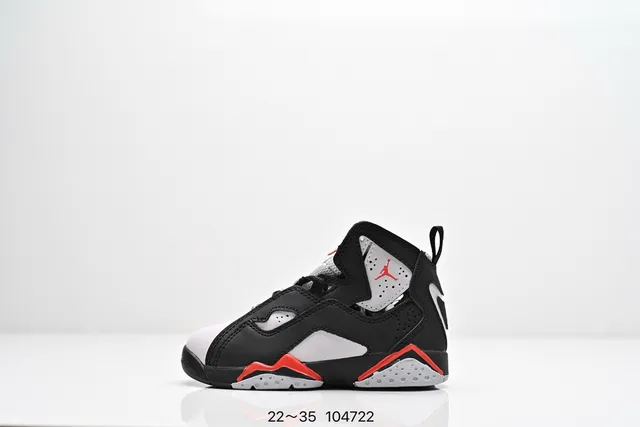 Air Jordan 7 Black Blue Neon Lime Basketball Shoes 8
