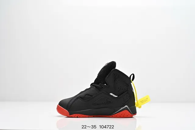 Air Jordan 7 Black Blue Neon Lime Basketball Shoes 12