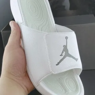 Air Jordan Hydro 1 White Mint Green Slippers
