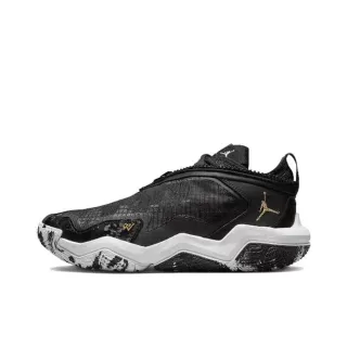 Air Jordan Zion 2 Black White Gold Basketball Shoes