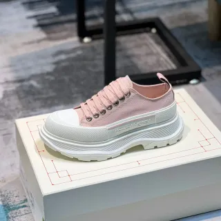 Alexander McQueen Oversized Sneaker Dusty Pink White Lifestyle Sneakers