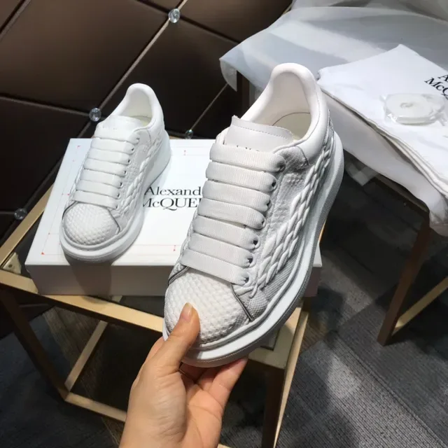 Alexander McQueen Oversized Sneaker White Lifestyle Sneakers 3
