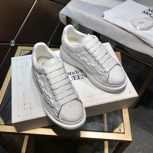Alexander McQueen Oversized Sneaker White Lifestyle Sneakers 7