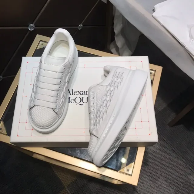 Alexander McQueen Oversized Sneaker White Lifestyle Sneakers 8