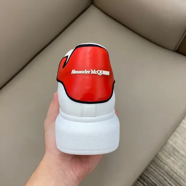 Alexander McQueen Oversized Sneaker White Red Black Lifestyle Sneakers 4