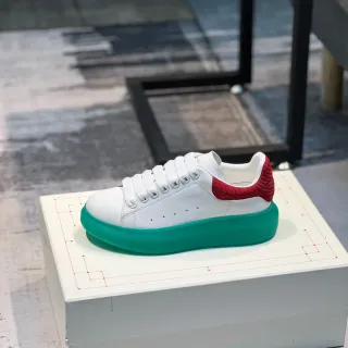 Alexander McQueen Oversized Sneaker White Red Green Lifestyle Sneakers