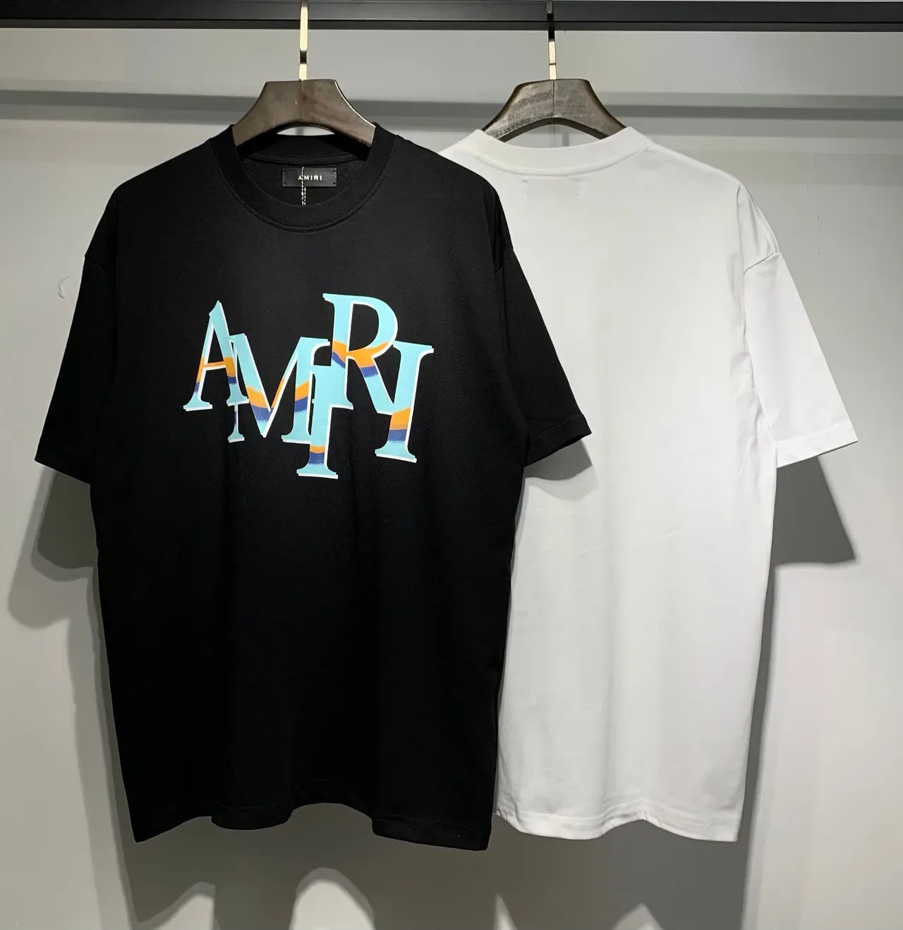 Amiri Logo Print Oversized T-Shirt 12