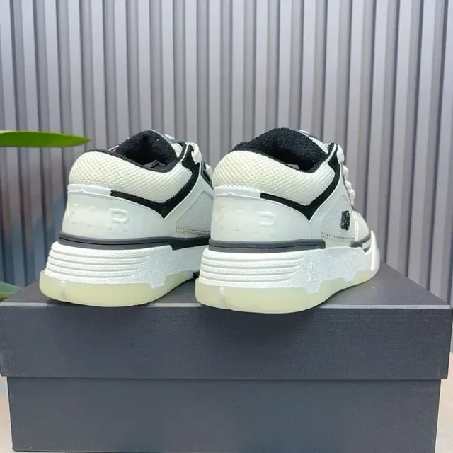 Amiri MA Court Off-White Black Accent Lifestyle Sneakers 6