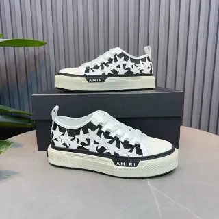 Amiri MA Court Star-Print Low-Top Lifestyle Sneakers