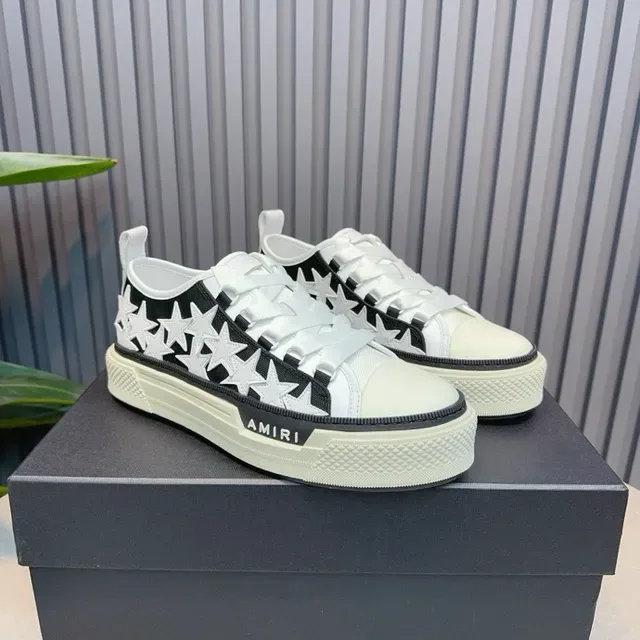 Amiri MA Court Star-Print Low-Top chaussures lifestyle 2