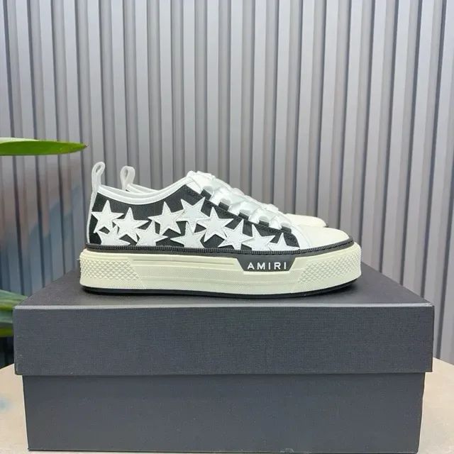Amiri MA Court Star-Print Low-Top chaussures lifestyle 3