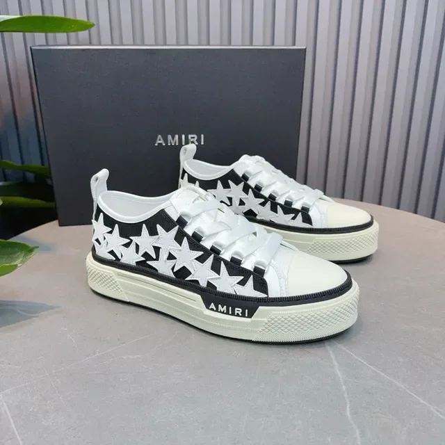 Amiri MA Court Star-Print Low-Top chaussures lifestyle 5