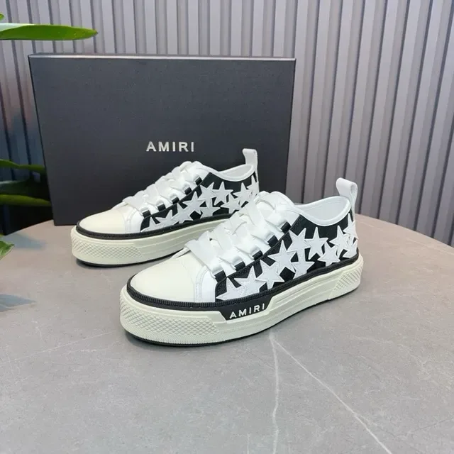 Amiri MA Court Star-Print Low-Top chaussures lifestyle 6