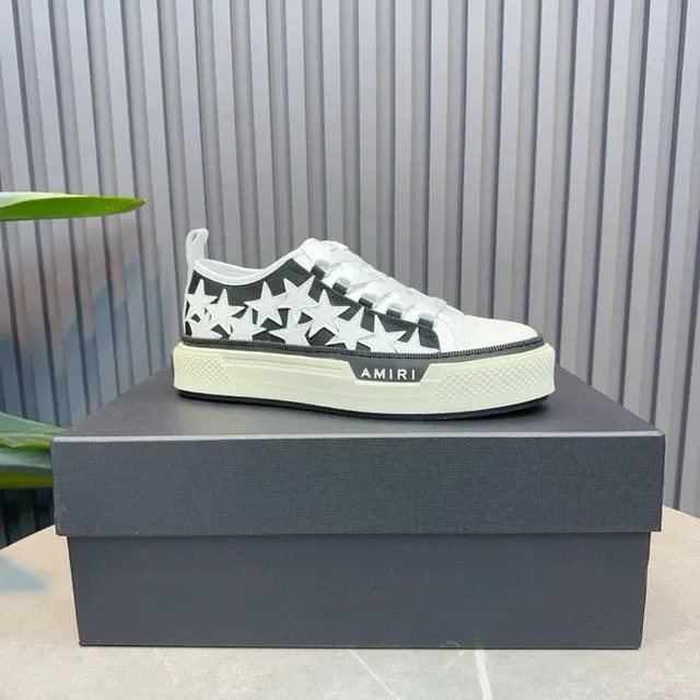 Amiri MA Court Star-Print Low-Top chaussures lifestyle 7