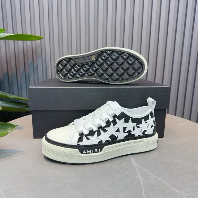 Amiri MA Court Star-Print Low-Top chaussures lifestyle 9