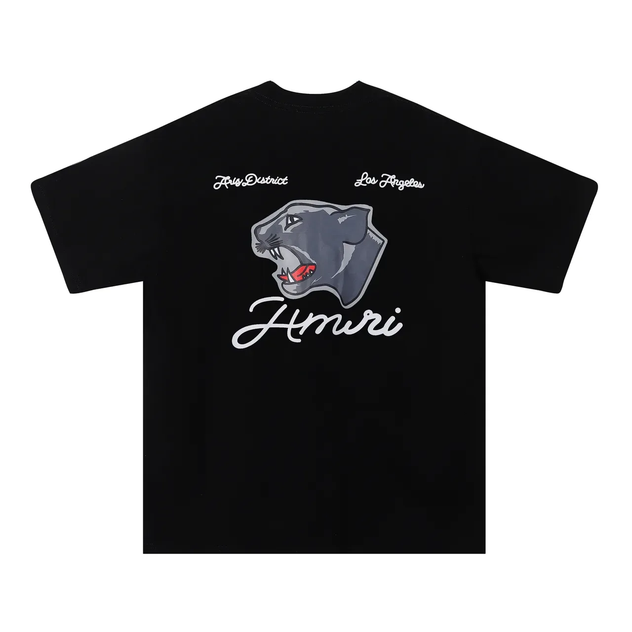 Amiri Panther Graphic Oversized T-Shirt 2