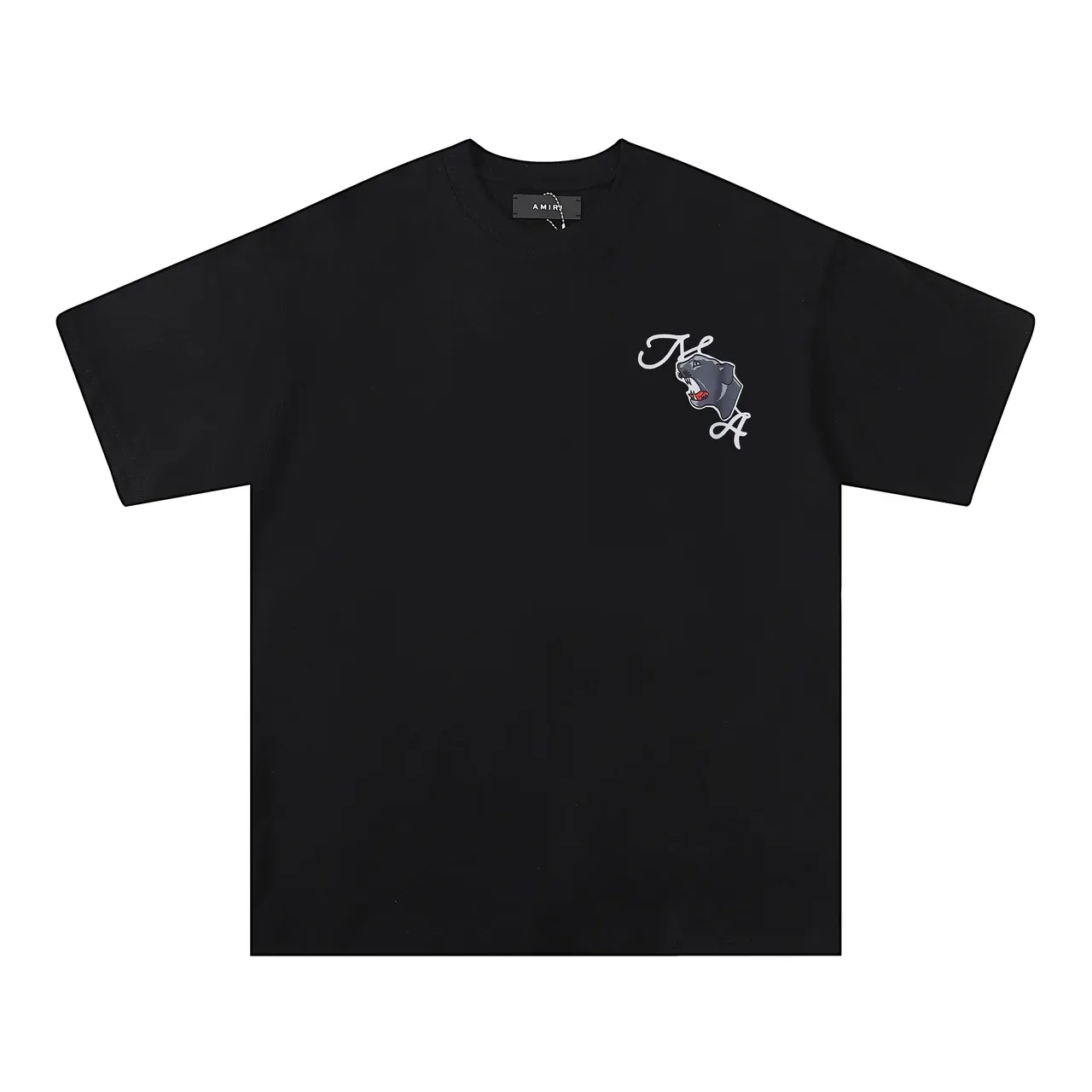 Amiri Panther Graphic Oversized T-Shirt 3