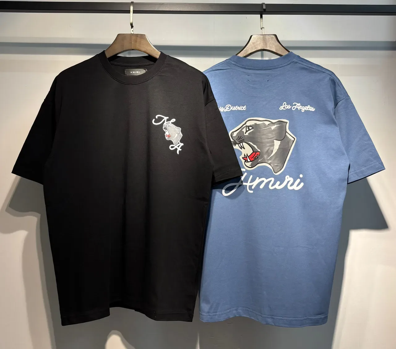 Amiri Panther Graphic Oversized T-Shirt 6