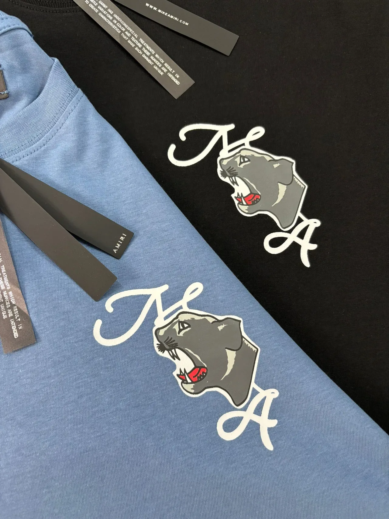Amiri Panther Graphic Oversized T-Shirt 7