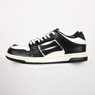 Amiri Skel Top Black and White Lifestyle Sneakers